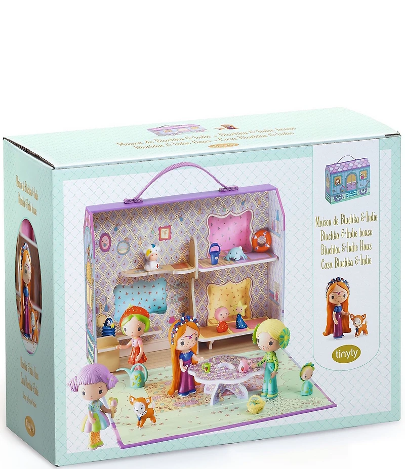 Djeco Tinyly Bluchka & Indie House Play Set