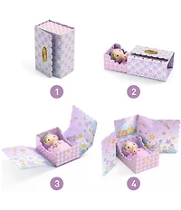 Djeco Tinyly Violet Tiny Room with Figurines