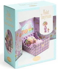 Djeco Tinyly Violet Tiny Room with Figurines