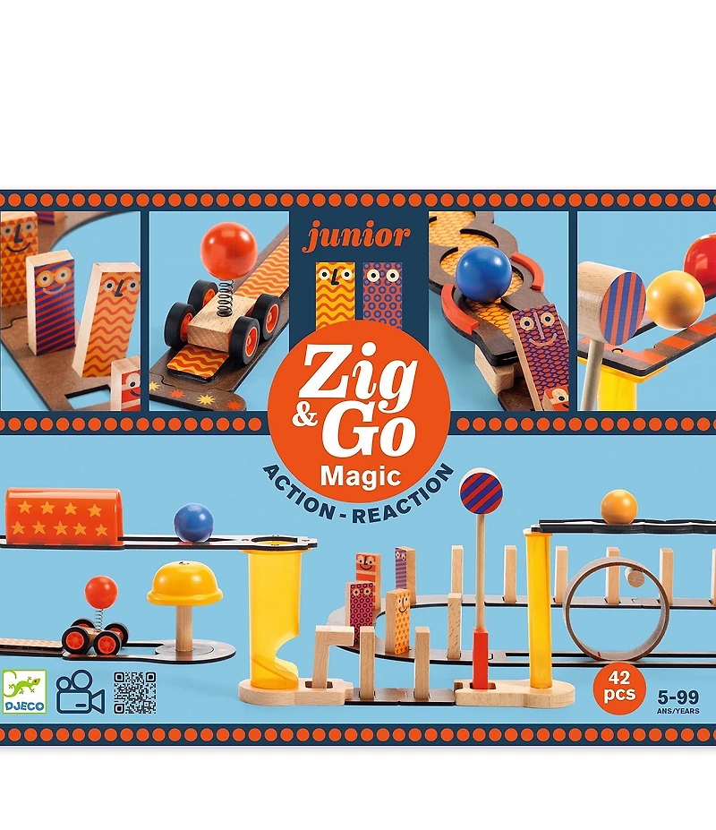 Djeco Zig & Go Jr Magic 43-Piece Set