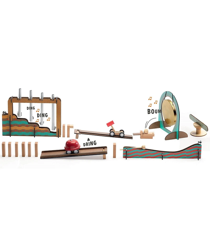 Djeco Zig Go Music 52-Piece Chain Reaction Construction Set