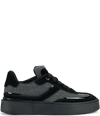 DKNY by Donna Karan Bethan Suede Lace Up Platform Sneakers