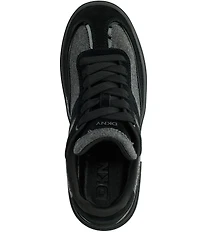 DKNY by Donna Karan Bethan Suede Lace Up Platform Sneakers