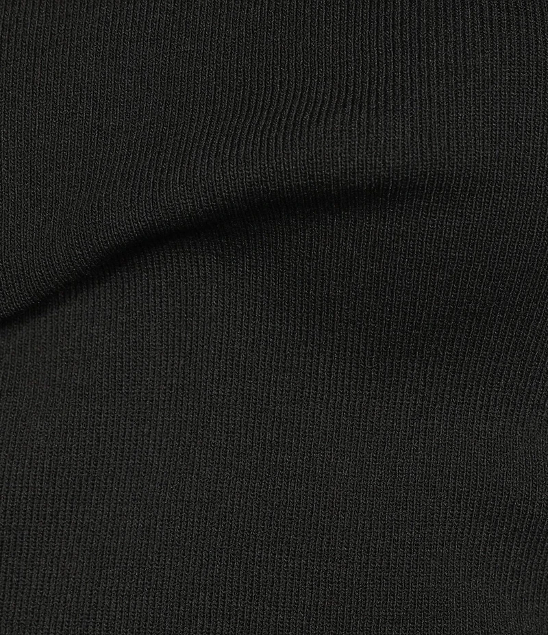 DKNY by Donna Karan Asymmetric Illusion Neck Sleeveless Knit Top