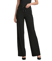 DKNY By Donna Karan Bank St. Ponte Wide Leg Pants