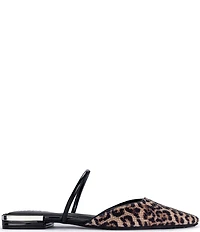DKNY by Donna Karan Cabbi Leopard Print Mules