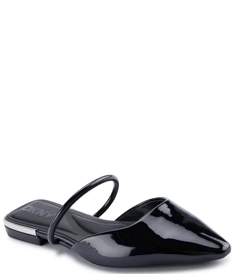 DKNY by Donna Karan Cabbi Patent Mary Jane Mules