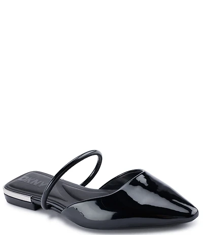 DKNY by Donna Karan Cabbi Patent Mary Jane Mules