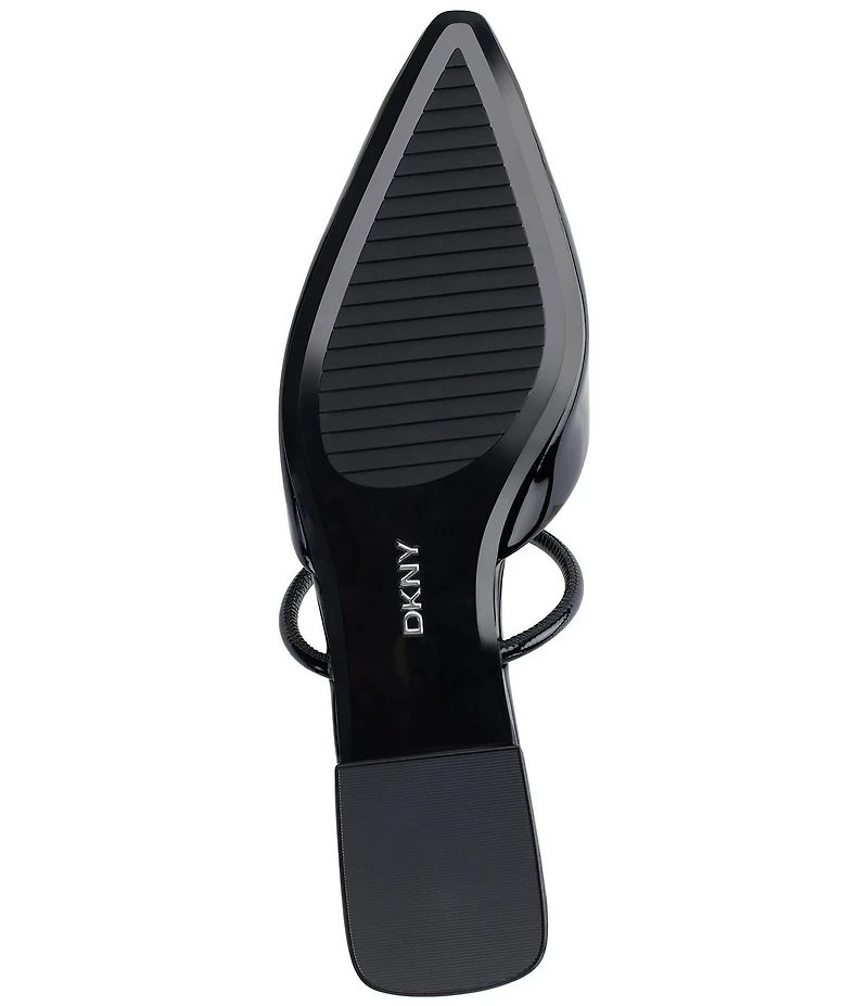 DKNY by Donna Karan Cabbi Patent Mary Jane Mules