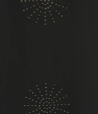 DKNY by Donna Karan Chiffon Hot Fix Overlay Sleeveless Dress