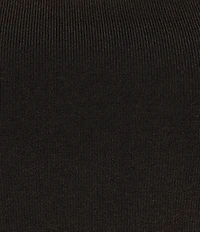 DKNY by Donna Karan Contrast Trim Knit Crew Neck Sleeveless Cami