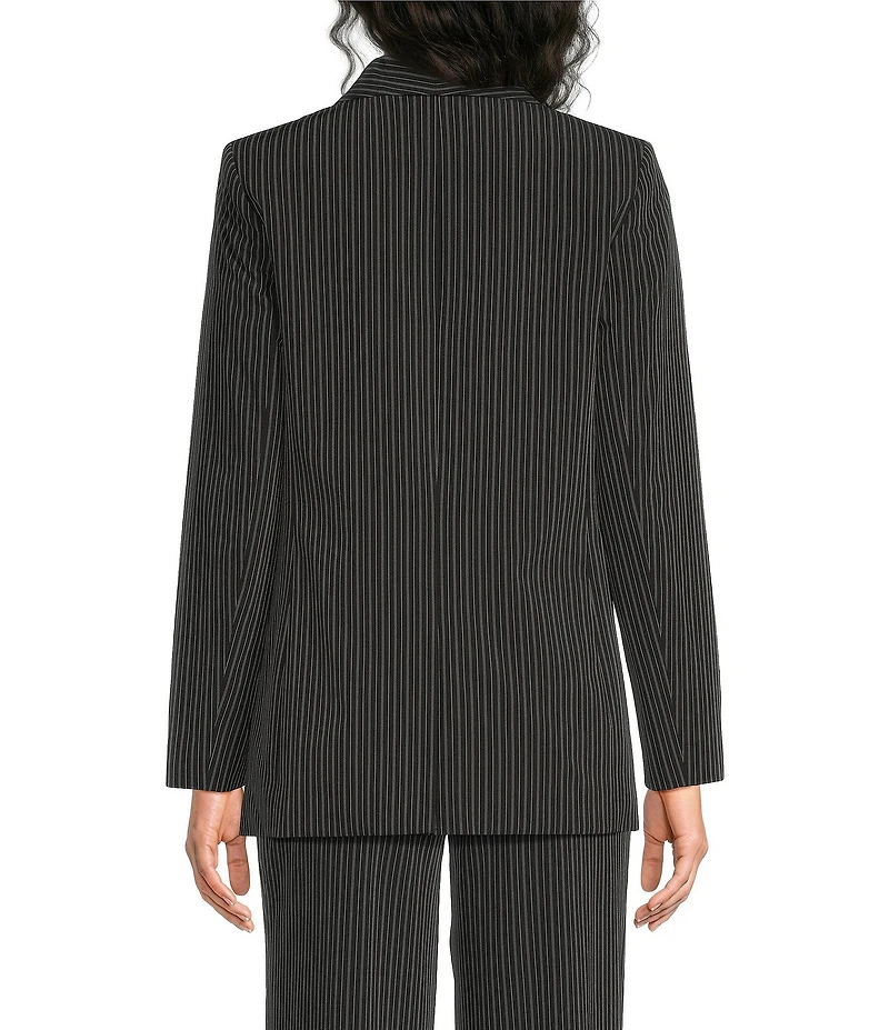 DKNY by Donna Karan Coordinating Pinstripe Commuter Blazer
