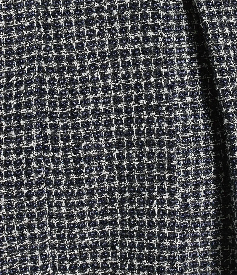 DKNY by Donna Karan Crosby Coordinating Tweed A-Line Pleated Mini Skirt