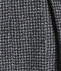 DKNY by Donna Karan Crosby Coordinating Tweed A-Line Pleated Mini Skirt