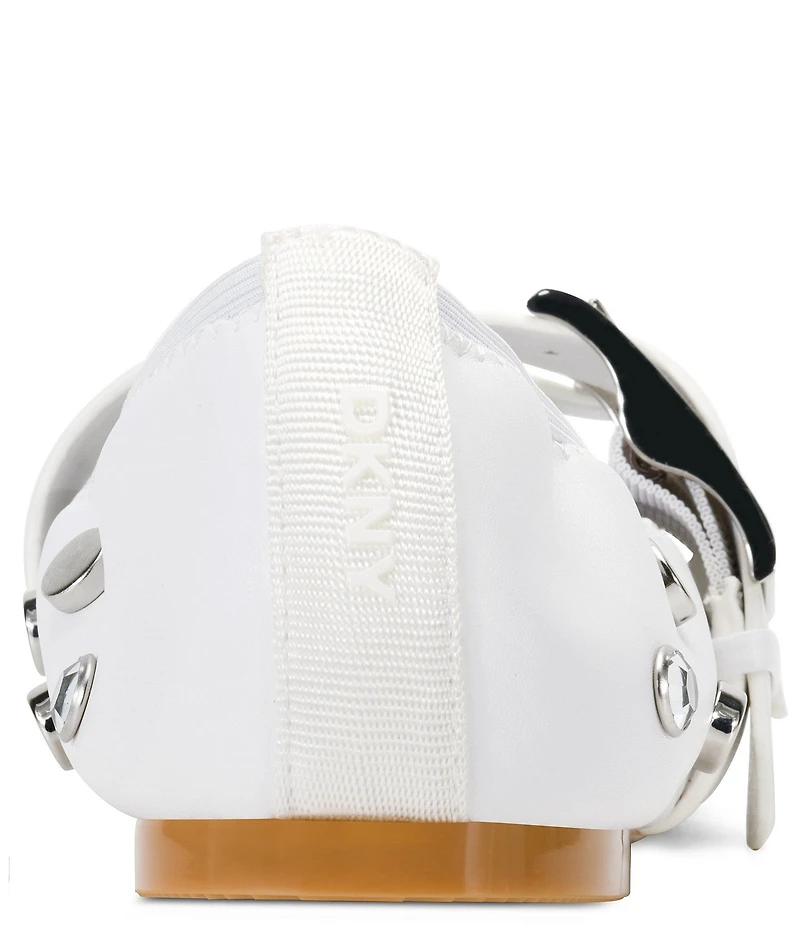 DKNY by Donna Karan Davey Studded Mary Jane Ballet Flats