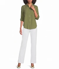 DKNY by Donna Karan Denim High Rise Relaxed Fit Jeans