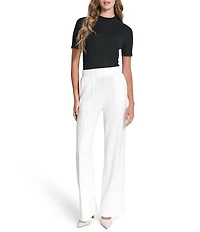 DKNY by Donna Karan Hacci Mere Wide Leg Pants