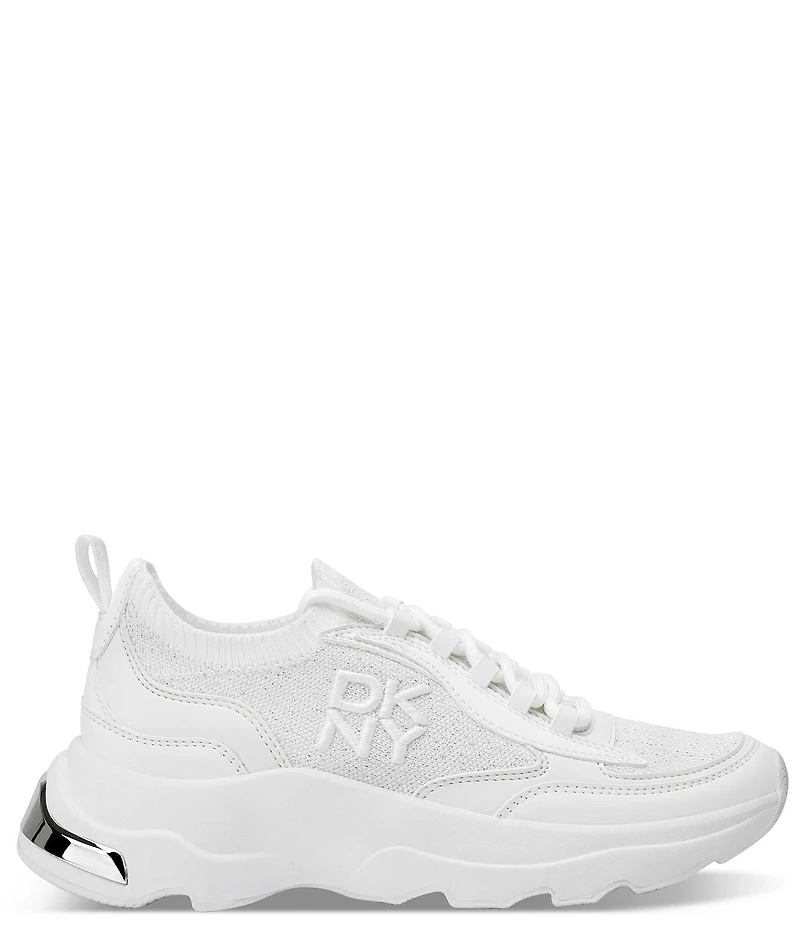 DKNY by Donna Karan Jami Logo Detail Lace Up Sneakers