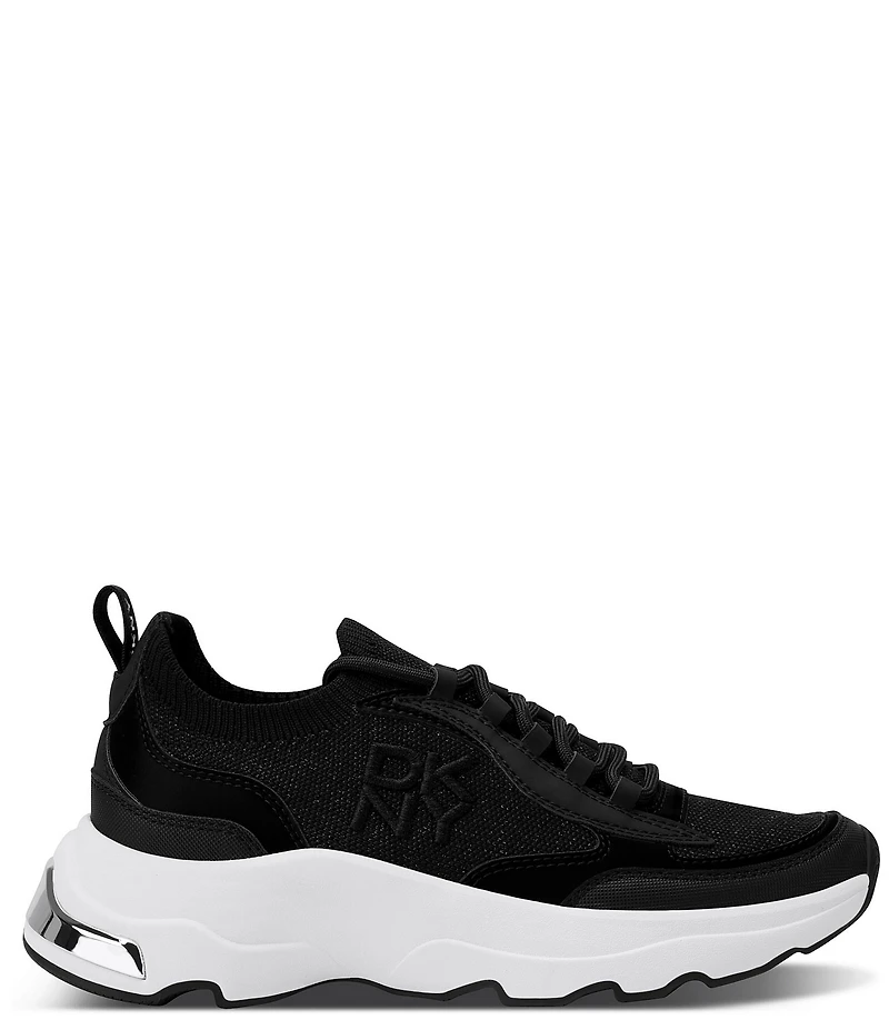 DKNY by Donna Karan Jami Logo Detail Lace Up Sneakers