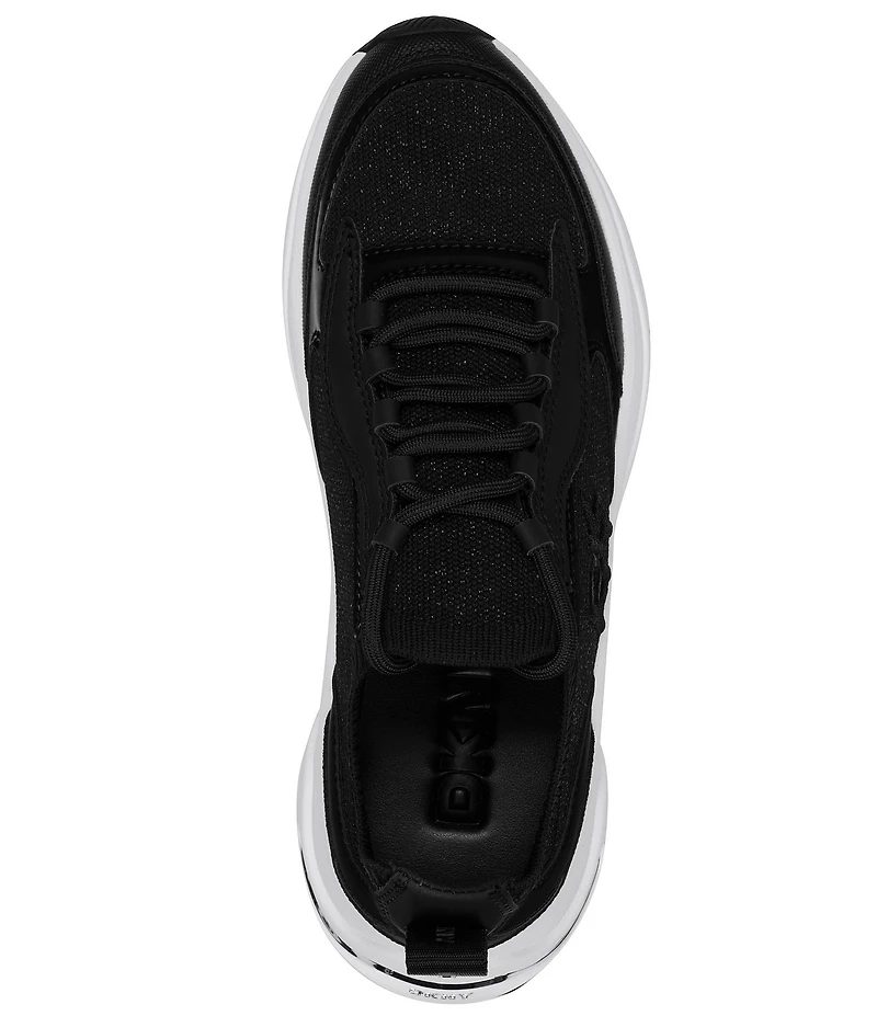 DKNY by Donna Karan Jami Logo Detail Lace Up Sneakers