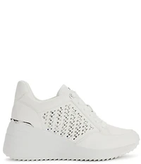 DKNY by Donna Karan Kalinda Stones Rhinestone Wedge Sneakers