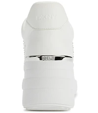 DKNY by Donna Karan Kalinda Stones Rhinestone Wedge Sneakers