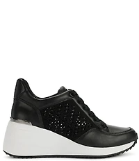 DKNY by Donna Karan Kalinda Stones Rhinestone Wedge Sneakers