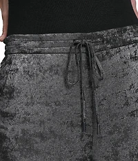 DKNY by Donna Karan Liquid Velvet Wide Leg Pants