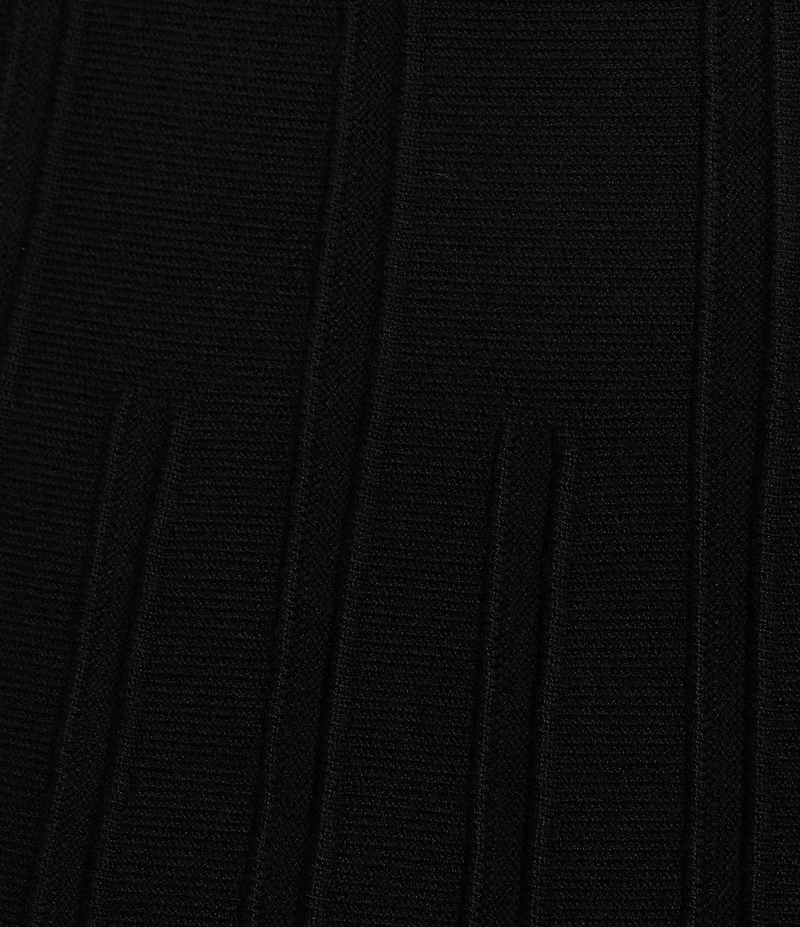 DKNY by Donna Karan Logo Grommet Skirt