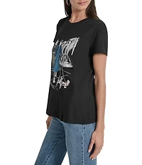 DKNY by Donna Karan Met Museum Conversational Graphic T-Shirt
