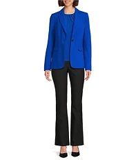 DKNY by Donna Karan Notch Lapel One-Button Jacket