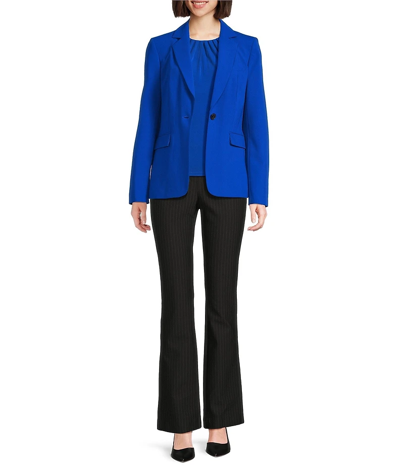 DKNY by Donna Karan Notch Lapel One-Button Jacket