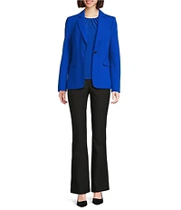 DKNY by Donna Karan Notch Lapel One-Button Jacket
