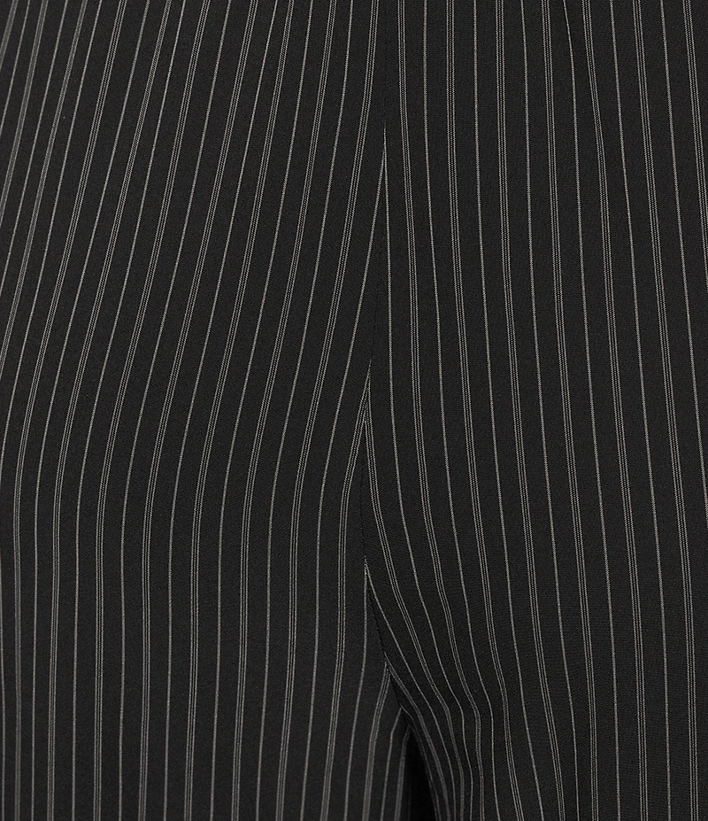 DKNY by Donna Karan Pinstripe Pleated Commuter Wide Leg Coordinating Trousers