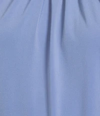 DKNY by Donna Karan Pleated Crew Neck Sleeveless Top