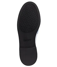 DKNY by Donna Karan Radisson Patent Logo Chain Hardware Loafers
