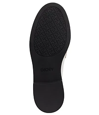 DKNY by Donna Karan Radisson Patent Logo Chain Hardware Loafers