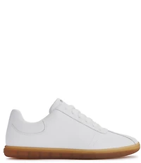 DKNY by Donna Karan Seacliff Leather Lace Up Sneakers