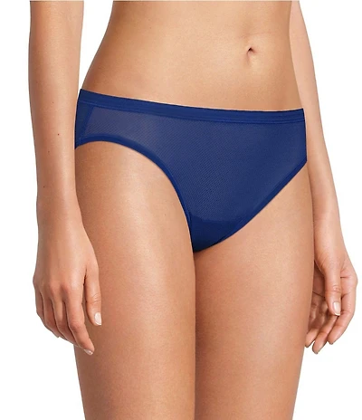 DKNY by Donna Karan Sheer Striped Bikini