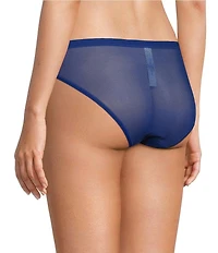 DKNY by Donna Karan Sheer Striped Bikini