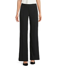DKNY by Donna Karan Tech Tailoring Pleated Wide Leg Pants