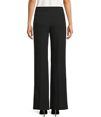 DKNY by Donna Karan Tech Tailoring Pleated Wide Leg Pants