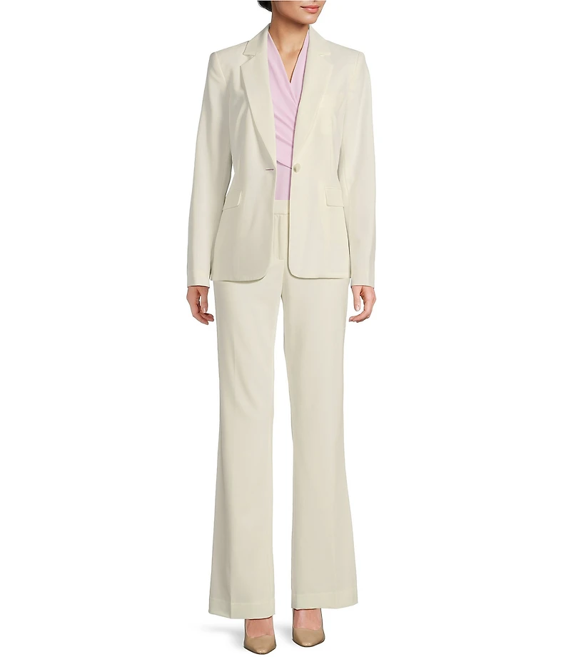 DKNY By Donna Karan V-Neck Side Ruched Short Sleeve Top