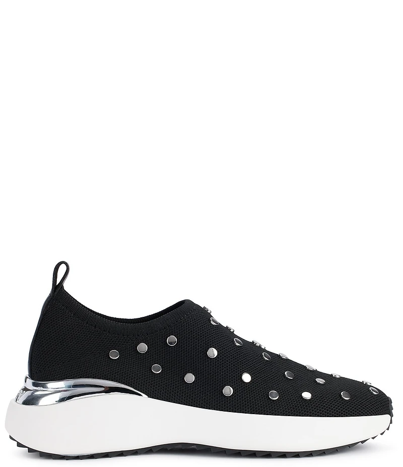 DKNY by Donna Karan Zamora Studded SlipOn Sneakers