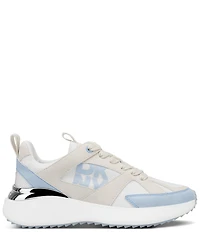 DKNY by Donna Karan Zofi Leather Logo Detail Sneakers