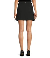 DKNY by Donna Karan Zip Pocket A-Line Skirt