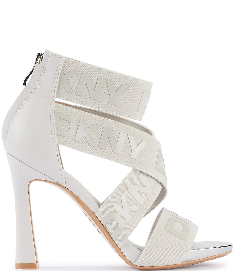 DKNY by Donna Karan Coda Signature Logo Ankle Strap Sandals