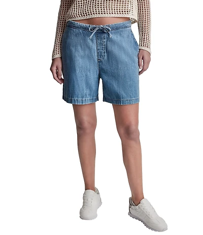 DKNY Jeans by Donna Karan Coordinating Denim Mid Rise 5#double; Relaxed Shorts
