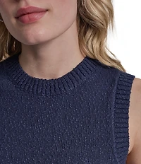 DKNY Jeans by Donna Karan Knit Crew Neck Sleeveless Top