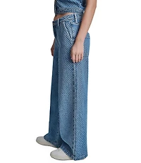 DKNY Jeans by Donna Karan Coordinating Mr Wide Leg Denim Pants